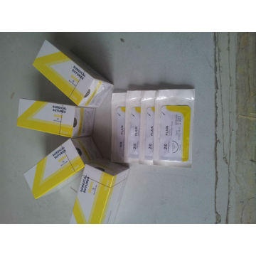 disposable suture needle with thread